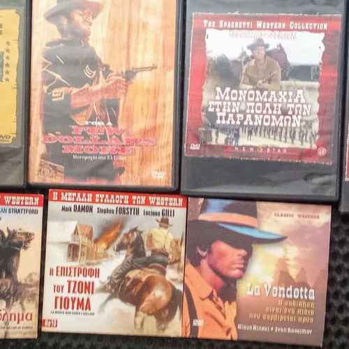 Western DVD collection used, 7 classic movies