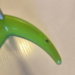 IKEA MÖRKER desk lamp used, plastic and steel, 44 cm