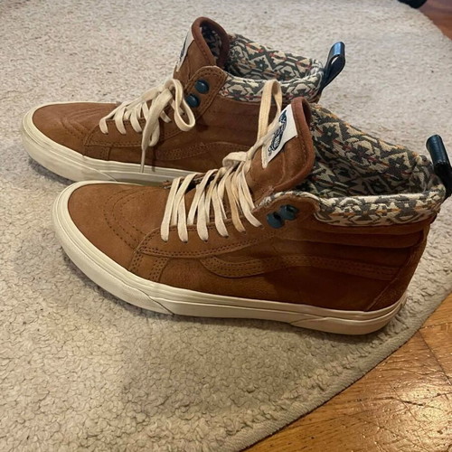Vans suede boots like new, size 38, brown