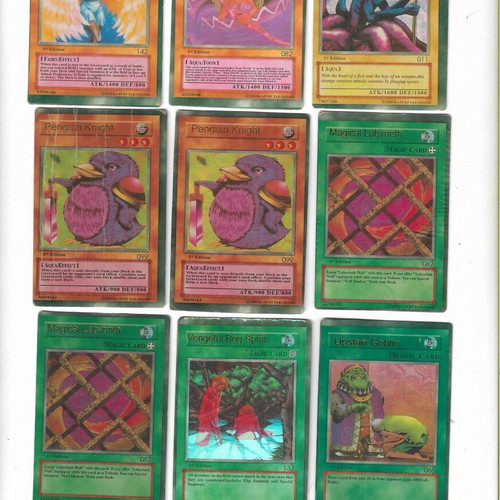 Yu Gi Oh! card pack of 22 used, year 2003