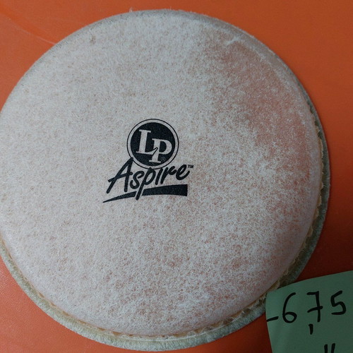 Latin Percussion bongos skins new 6.75"+8.0"