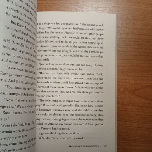Star Wars The Last Jedi Cobalt Squadron book by Elizabeth Wein