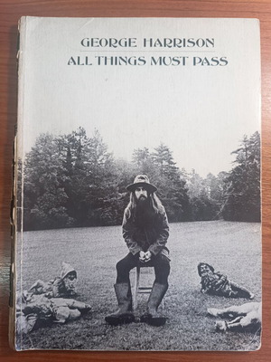 George Harrison All Things Must Pass vintage βιβλίο παρτιτούρων μεταχειρισμένο