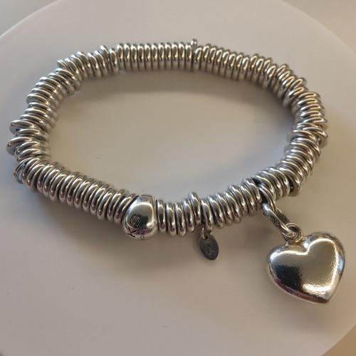 Links of London Sterling Silver Sweetie Bracelet with Heart Charm