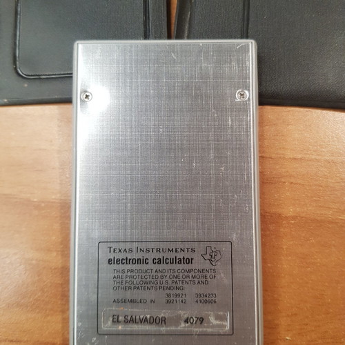 Texas Instruments Datagard calculator used for collectors