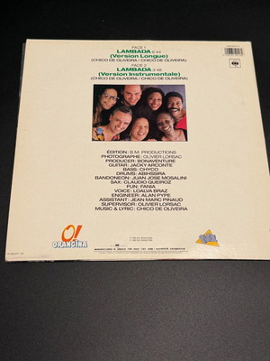 Kaoma Lambada maxi single