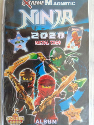 NINJA metal tag album, all glossy/foil, lot 149