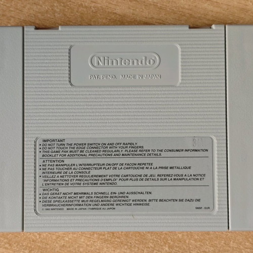 Super Tennis SNES used, boxed with instructions
