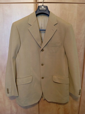 Bitsiani men's beige jacket like new