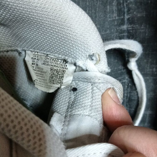 Nike Air Force One shoes size 40 used, white
