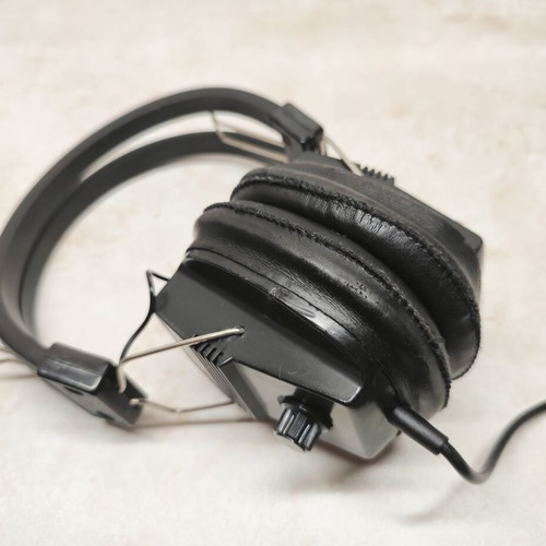 Philips MH-1406 vintage stereo headphones used, wired