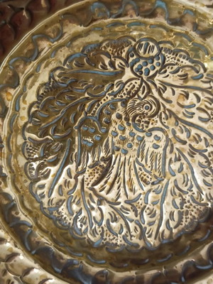 Handmade Gianniotiko wrought wall decoration like new