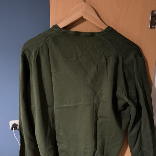 Henry Cottons blouse used, size L, green