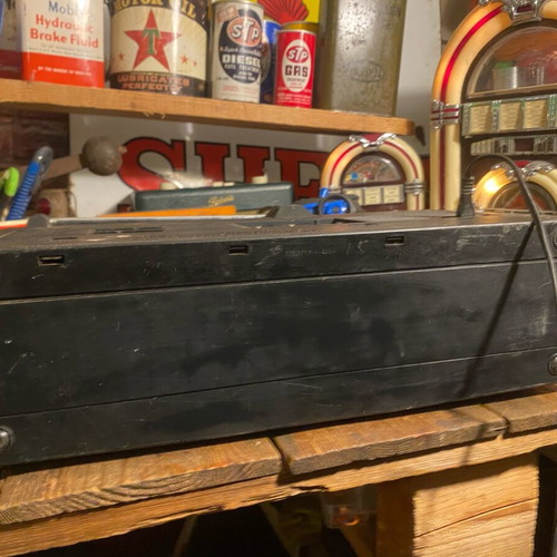 Philips Spatial Stereo 508 Boombox used with external wear