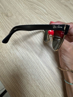 Ray Ban sunglasses used, square, black