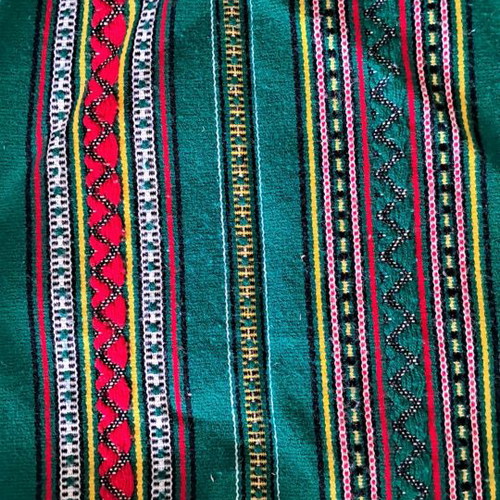 Greek fabric for tablecloth used 1.20×2.00