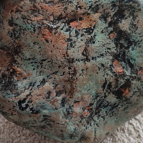 Decorative handmade pumpkin with Papier mache technique new