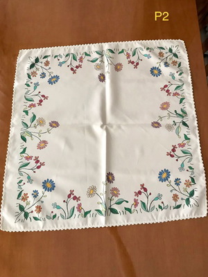 Vogart table linens with permanent colors, set of 4, new