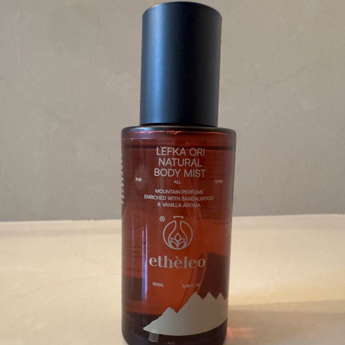 Etheleo Lefka Ori Natural Body Mist 100ml new, authentic