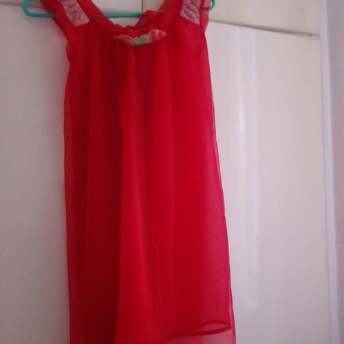 1970 England tulle baby doll - S