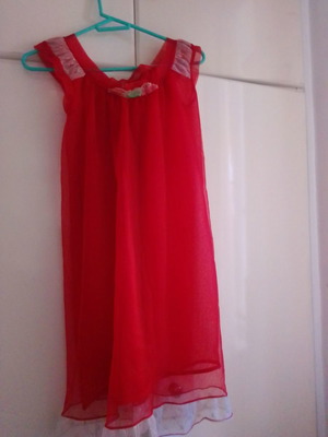 1970 England tulle baby doll - S