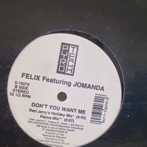 Vinyl Felix Featuring Jomanda used
