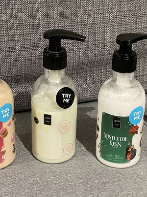 Lavish Care body lotion set 3 testers 300ml