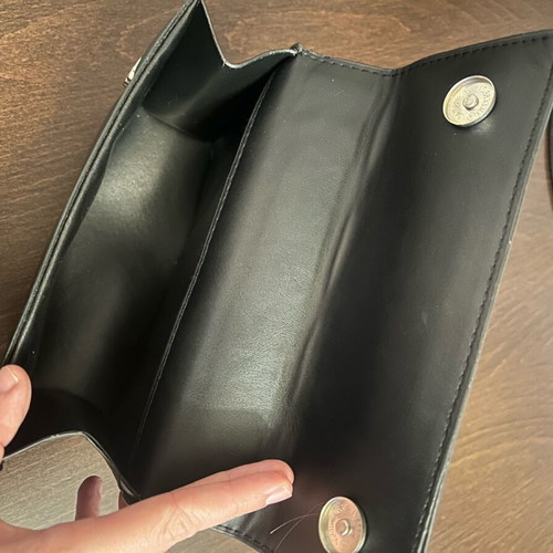 Zara black crossbody bag like new