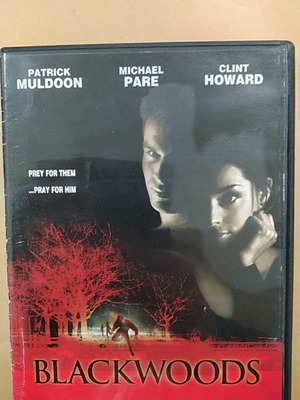 Blackwoods DVD like new with Michael Pare, subtitles