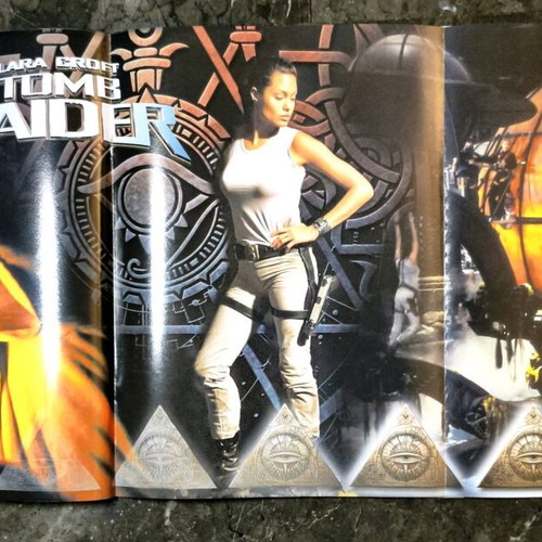 Lara Croft Tomb Raider The Movie Collectors' Edition magazine like new, English