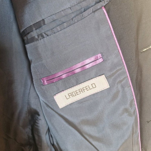Karl Lagerfeld men's jacket new, dark blue, size 50