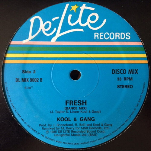 Kool & Gang Fresh Maxi Single used, electronic