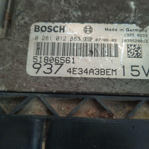 Engine computer for Alfa Romeo 147 used, 51806561, 0281012883