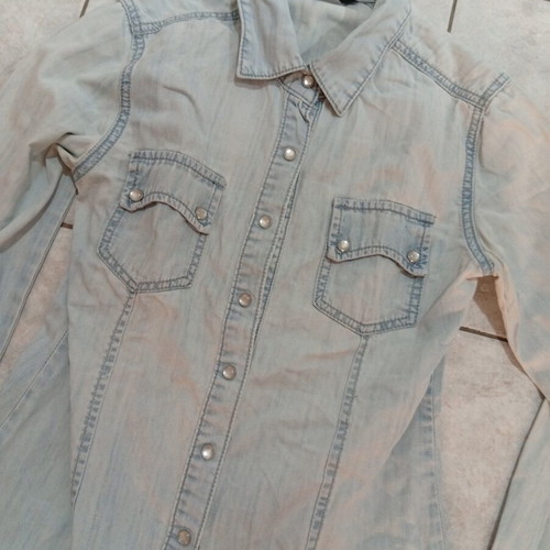 Denim shirt size S, like new