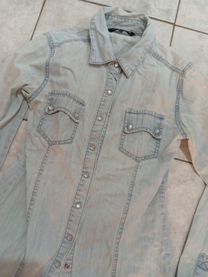 Denim shirt size S, like new