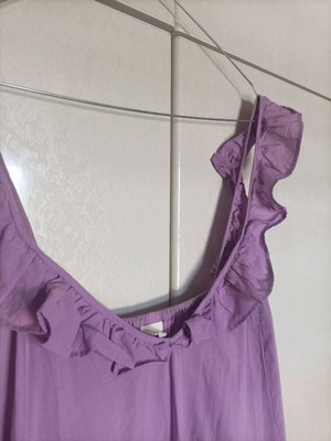 Φόρεμα H&M σαν καινούργιο, μωβ, άνετο καλοκαιρινό