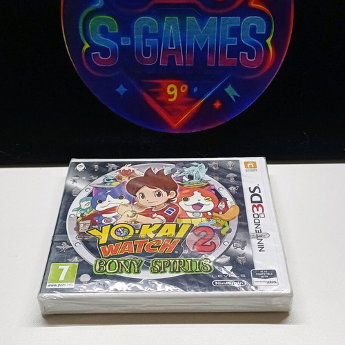 Yo-Kai Watch 2 Bony Spirits Nintendo 3DS new