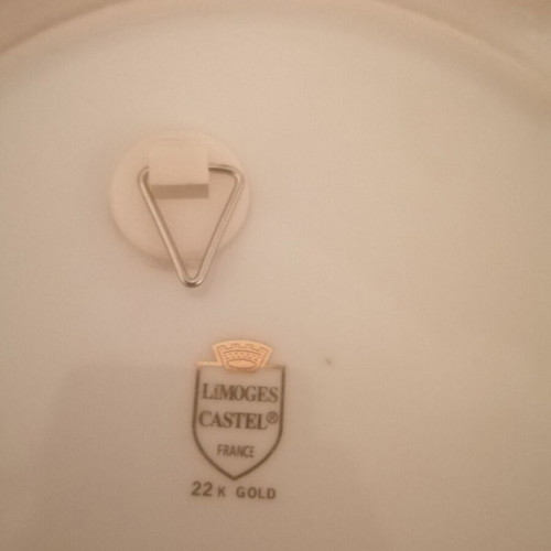 Limoges France 22 kar gold plate with gold finishes, new