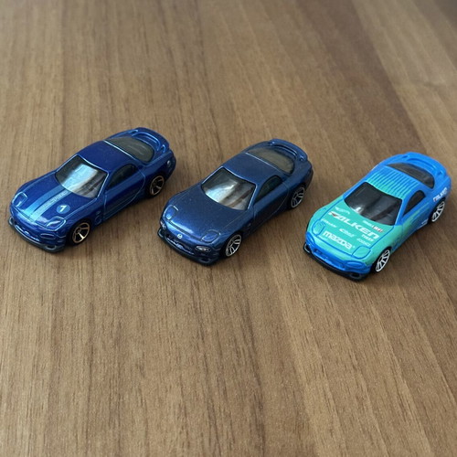 Hot Wheels Mazda RX7 FD toy car pack