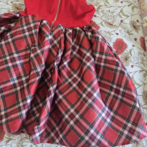 H&M dress like new, red, sizes 134-140 cm