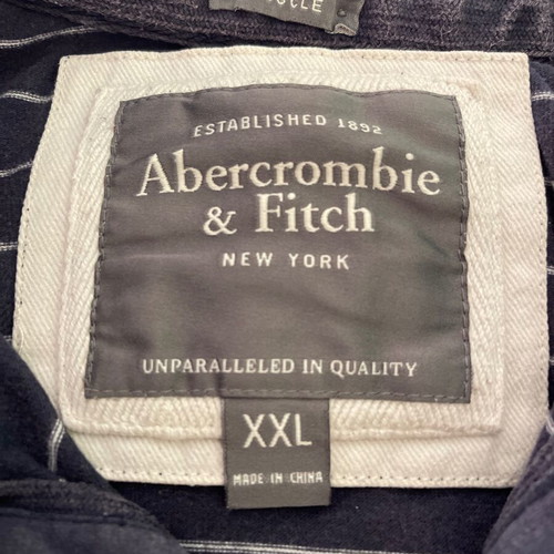 Abercrombie & Fitch polo shirt XXL used, blue