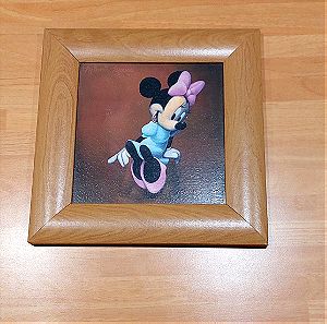 Minnie Mouse διακοσμητικό κάδρο