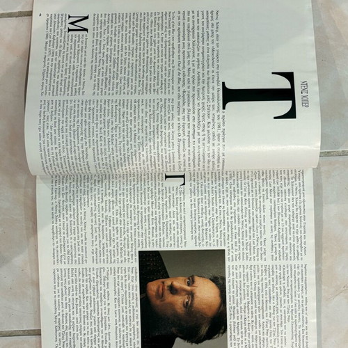 Men Magazine 1991 like new, Dennis Hopper and Madonna tribute