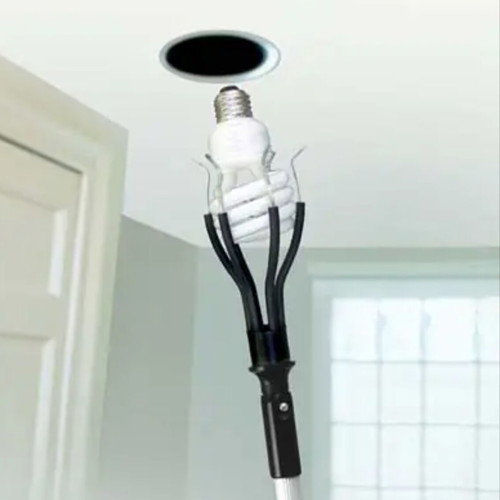 Telescopic Pole 6 Meters Aluminum for Changing Light Bulbs
