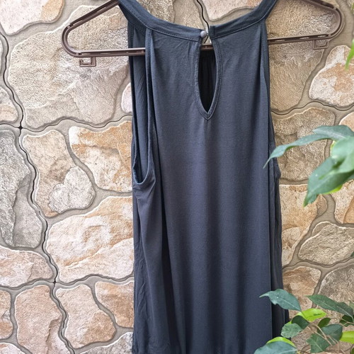 Bonprix top grey size 40/42 like new with elastic hem