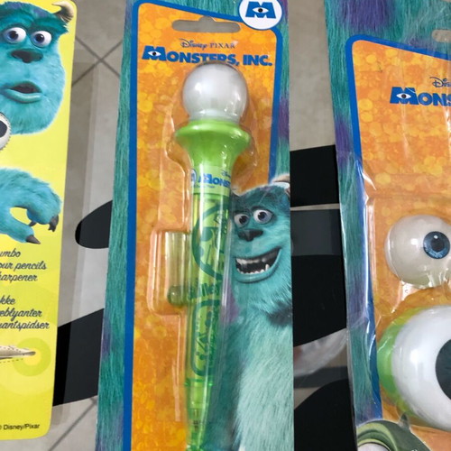 Monsters Inc Disney Huge school set new with pencils, erasers, sharpeners, rulers, notebooks