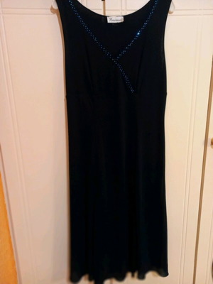 Blue summer dress size L like new