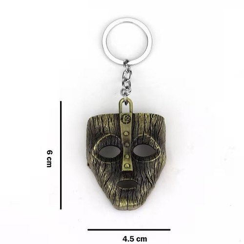 Metal Mask Keychain new fashion gift keyring