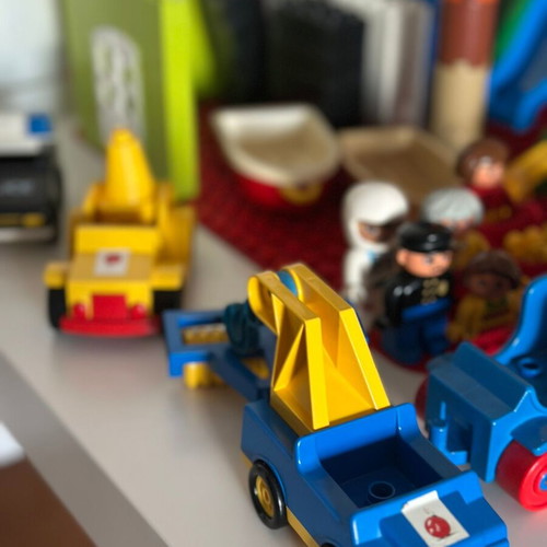 Various LEGO TUBLO used