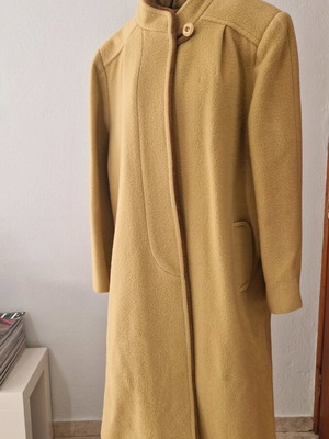 Camel παλτό μακρύ σαν καινούργιο, vintage, μπεζ, μέγεθος L